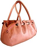 DELARA sac &agrave; main en cuir - rose