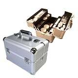 アルミフレーム コスメケース シルバー Lサイズ 21483