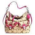 NWT $298 COACH DAISY SIGNATURE POCKET HOBO CROSSBODY PURSE SHOULDER BAG 23392