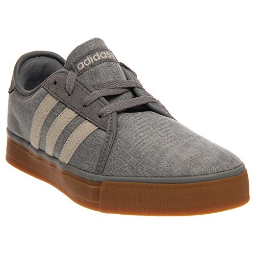 adidas NEO Men's LVS Lifestyle Skateboarding Sneaker, Grey/Pearl Grey/Tech Grey F, 11 M US