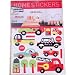 Cars, Trucks and More Decorative Child Room Wall Stickers ~ Temporary, Repositionable
