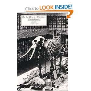 On the Origin of Species Charles Darwin and Joseph Carroll