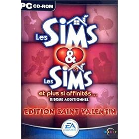 Pack Les Sims & Les Sims et plus et plus si affinit�s, Saint Valentin