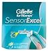 Gillette for Women Sensor Excel Refill Cartridges, 5-Count Boxes (Pack of 2)
