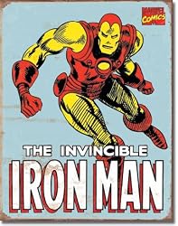 Iron Man Retro Tin Sign