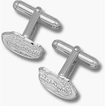 Florida Gators 3/8" "Gator Head" Sterling Silver Cuff Links - 1 Pair by 
