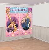 Disney Tangled Scene Setter Decoration Set (Pink) Party Accessory