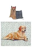 Yorkshire Terrier Glass Cutting Board