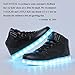 CIOR Kids Boy and Girl's High Top LED Sneakers Light Up Flashing Shoes(Toddler/Little Kid/Big Kid),105,01,31