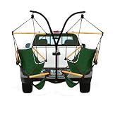 Hammaka 4102-HMKA Trailer Hitch Stand & 2 green cradles