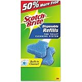 Scotch-Brite 557-R7 Disposable Toilet Scrubber Refills, 10 count