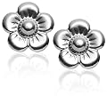 Sterling Silver Children's Flower Earrings