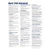 Mac Word 2004 Advanced Quick Reference Guide (Cheat Sheet of Instructions, Tips & Shortcuts - Laminated Card)
