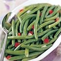 Omaha Steaks 2 (6.5 oz. trays) Green Beans With Red Peppers