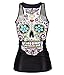 Hot Fashion Women Corpse Bride Printed Sleeveless T Shirt Vest Tank Tops