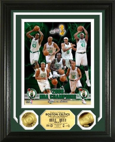 Buy Boston Celtics 2008 NBA Champions 24KT Gold Coin Photo Mint by Highland Mint by Highland Mint