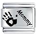 Jewelry : Hand Print Mommy Christmas Italian Charms Bracelet Link