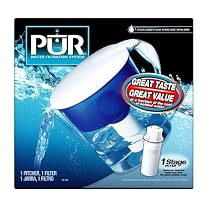 Pur 8-Cup Oval-Shaped Pitcher with 1-Stage Filter