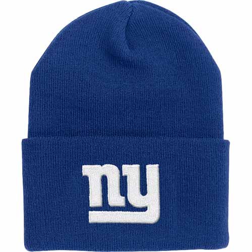 Reebok New York Giants Basic Cuffed Winter Knit Hat
