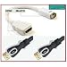 PTC Premium Mini-DVI to HDMI adapter with 10 ft Premium Dual Tone HDMI cable VALUED PACK - white - for iMac (Intel Core Duo), MacBook, and 12-inch PowerBook G4 with Mini-DVI connection (Note: Mini DVI is not the same as Mini Displayport)