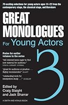 [F.R.E.E] Great Monologues For Young Actors Volume III P.D.F