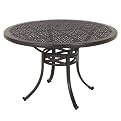 Tiverton 2009 Metal Round Dining Table – 48"