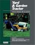 Yard & Garden Tractor: Service Manual (Yard and Garden Tractor Service Manual Vol 1: Single-Cylinder Models)