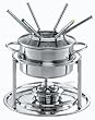 Silit Visio 6-1/2-Inch High Fondue Set,