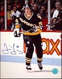 Jaromir Jagr Pittsburgh Penguins Autographed/Hand Signed 8x10 Vintage Photo