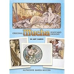Original Mucha Postcards: 24 Ready-to-Mail Full-Colour Cards (Card Books)