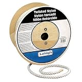 Crawford-Lehigh N14100 7/16-Inch-by-100-Foot Solid Braid Nylon Rope