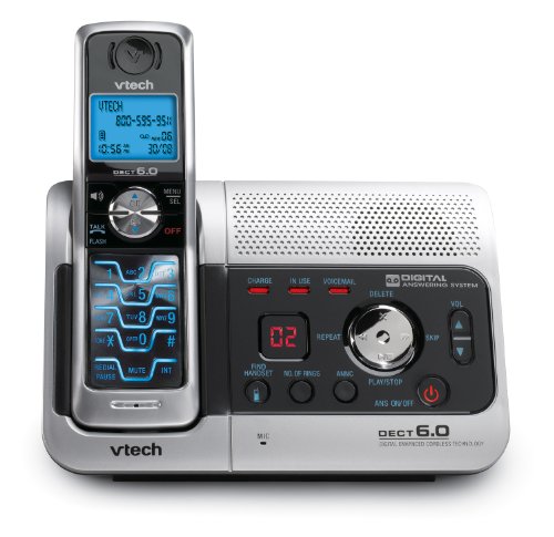 VTech 6032 DECT 6.0 Cordless Phone with Digital Answering System and Caller ID