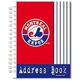 National Design Montreal Expos Address Book