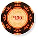 Casino Royale - Poker Chip - 25 Stueck mit Wertangabe $100