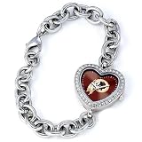 Ladies NFL Washington Redskins Heart Watch