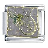 Artistic Saxophone Musical Italian Charms Bracelet Link