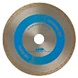 MK Diamond 158278 4-1/2-Inch Wet Cutting Continuous Rim Saw Blade with 5/8-Inch Arbor for Tile