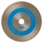 MK Diamond 158278 4-1/2-Inch Wet Cutting Continuous Rim Saw Blade with 5/8-Inch Arbor for Tile