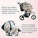 Best Nursing Cover For Breastfeeding Made Simple By ChicBumble-Universal Stroller Blanket For Sun, Car Seat Cover & Shopping Cart Sheet-Privacy Accessory With Pattern For Boys & Girls-Baby Shower Gift