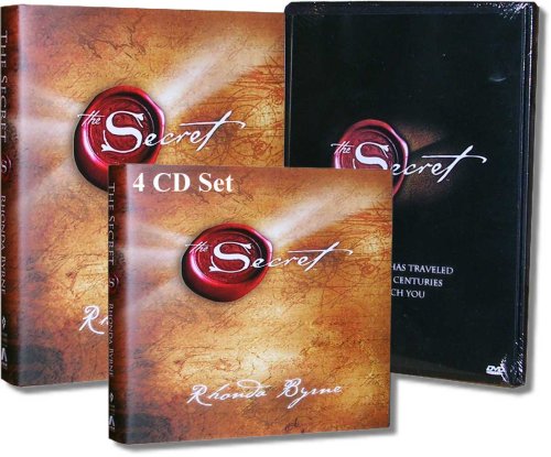 Secret Gratitude Book by Rhonda Byrne, The Secret DVD (Extended Version) & The Secret Book by Rhonda Byrne (Amazon Exclusive Combination Pack)