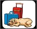 Mouse Pad with lie, mistress, dogs, bag, shopping, dog, guard, protect, shop