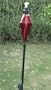 72 Inch (set Of 6) Red Glass Outdoor Garden Tiki Torches