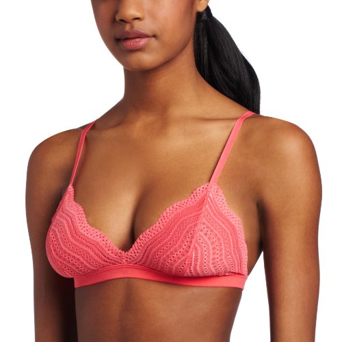 Cosabella Women’s Dolce Vita Soft Bra, Coral, Small