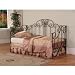 Powell Salem Daybed - "Distressed Pewter" & "Mottled Black Textured" Overlay with Rub-Through Accents