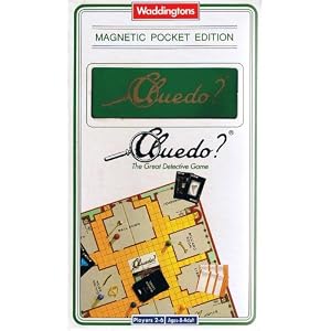 Cluedo Magnetic Pocket Edition! Cluedo Magnetic Pocket Edition!
