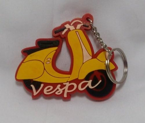 Red-yellow Vespa Key Chain #Gw 399