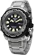 Seiko Men's SKZ247 5 Sports Automatic Black Dial Stainless Steel Diver Watch