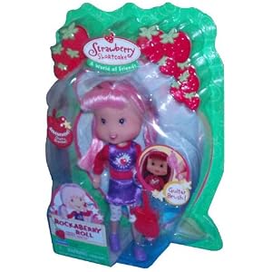 Playmates Strawberry Shortcake A World of Friends Rockaberry Roll Series 6-1 2 Inch Doll -... by Strawberry Shortcake