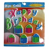Review Dec-A-Cake  / Dec-A-Cake Happy Birthday Assorted, 11 Count Package (Pack of 12)