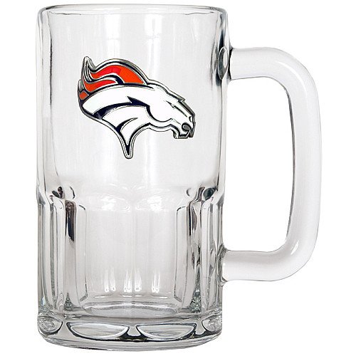 NFL Denver Broncos 20-Ounce Root Beer Style Mug - Primary Logo